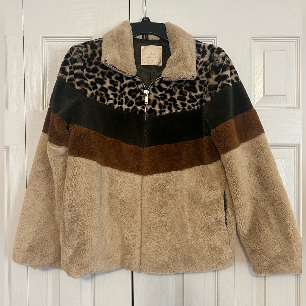 Altar’d State faux fur coat
